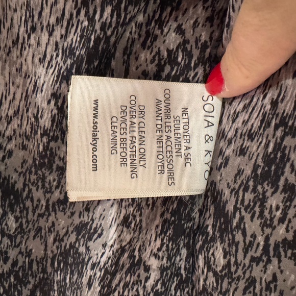 Soia & Kyo Removeable Fur Trim Parka, Size Small, Womens - Picture 4 of 7